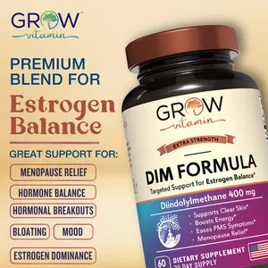 Grow Vitamin DIM (Diindolylmethane) with400mg Diindolylmethane , 60 day