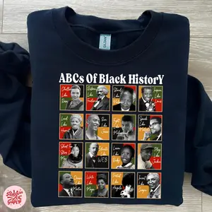 ABC's of Black Excellence Unisex Sweatshirt, Everday is Black History Month, Black Inventors, I Am Black History, Black History SHirt, For Men and Women
