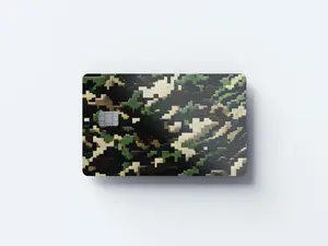 Credit/Debit Card Cover/Skin - Digital Camo