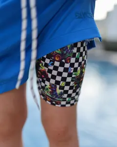 Cobalt + Dino Driver Hybrid Shorts