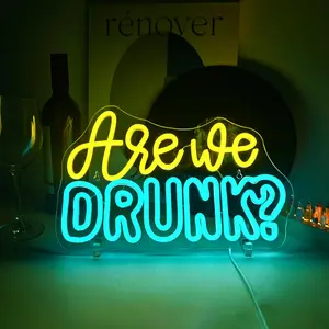 USB Powered Neon Sign, LED Luminous Wall Mounted Neon Light, Home Decoration Lamp, Led Lights Bedroom, Decorative Light for Home, Office, Bistro, Game Room, Room Decoration