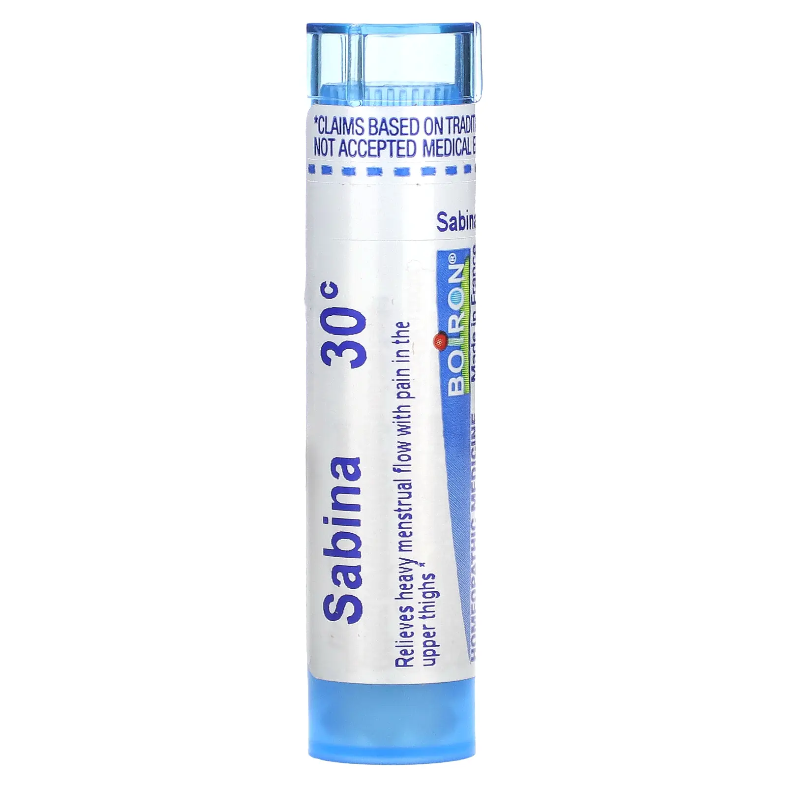 Boiron Sabina, 30C, Menstrual Pain Relief, Approx 80 Pellets