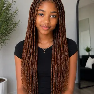 (2 pack) 26 Inch Pre-Stretched Braiding Hair Extensions 90g/pack – 1B, 1B/30 Ombre Easy-to-Braid Hair Extensions
