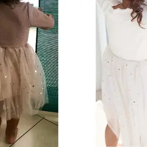 38 to 44 - Dress Tulle Long Sleeves Number