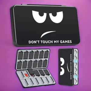 Game Card Storage Box, 1 Set Portable 24 Card Slot Game Card Case, Durable Console Accessories for Nintendo Switch OLED NS Lite