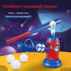 ※Children's baseball trainer Electric ejection tee Indoor outdoor sports Parent-child interactive toy