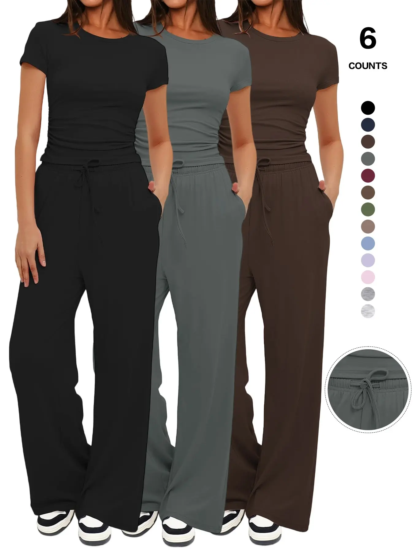 Black + Dark Gray + Dark Khaki