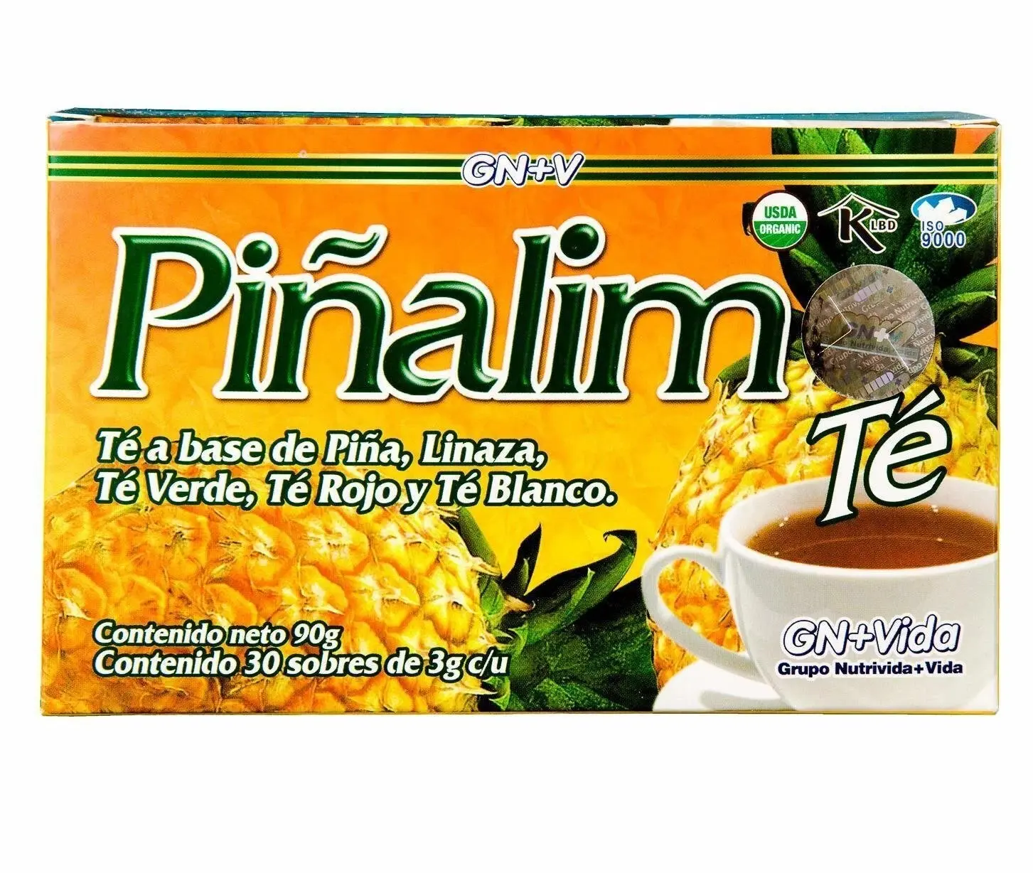 Te Pinalim GN+Vida PINALIM TEA Te de Pina ENVIO GRATIS Pineapple 30 Days