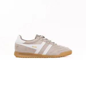 Gola Stadium Suede Sneakers (Women's) - Bone/Off White