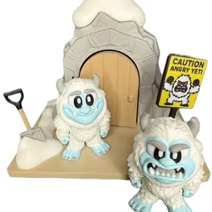 ️️ Yeti Cave Playset – Cute & Angry Yetis Included! ️️