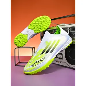Unisex Youth TF Soccer Shoes, Turf Shoes, Short Stud Design for Artificial Grass Training, Sporty Style Athletic Sneakers for All Seasons