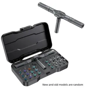 SEESE 24 in 1 Magnetic Screwdriver Set,Rotating Screwdriver Set, Screwdriver Set, Multi-Function Repair Tool with Detachable Handle