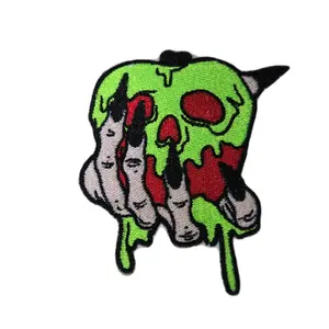 Poison Apple Evil Queen Iron On Embroidered Applique Patch