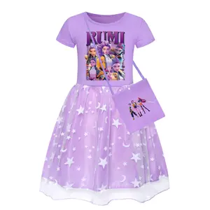 Summer Korean Wave Demon Hunter Dress Casual Wear  Dress Party Dress Cosplay Costume Dress Gift