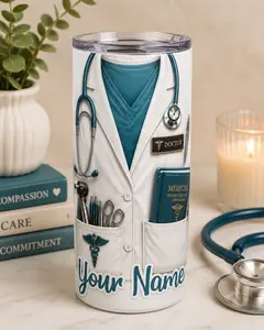 Custom Doctor Tumbler - 20oz