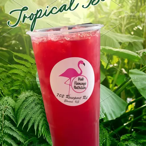 Tropical Beast Loaded Tea - 298mg of Caffeine, 3.75 Calories, Sugar Free Beverage