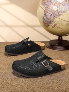 Women's Casual Slip-On Sandals, Plaid Denim Mesh Design, Textured Design Clogs, Comfortable Wide Fit, All-Season Wear, Fashionable Unisex Shoes, Slippers Sandals