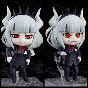 Hellconqueror Q Edition, Clay Man #1622 Lucifer Helltaker Movable Figure, Boxed Figure Ornament