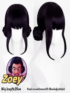 Kpop Demon Hunter Zoey Cosplay Costume Wig Huntrix Zoey White Suit Korean Wave Superstar Idol Performance Set Halloween Carnival