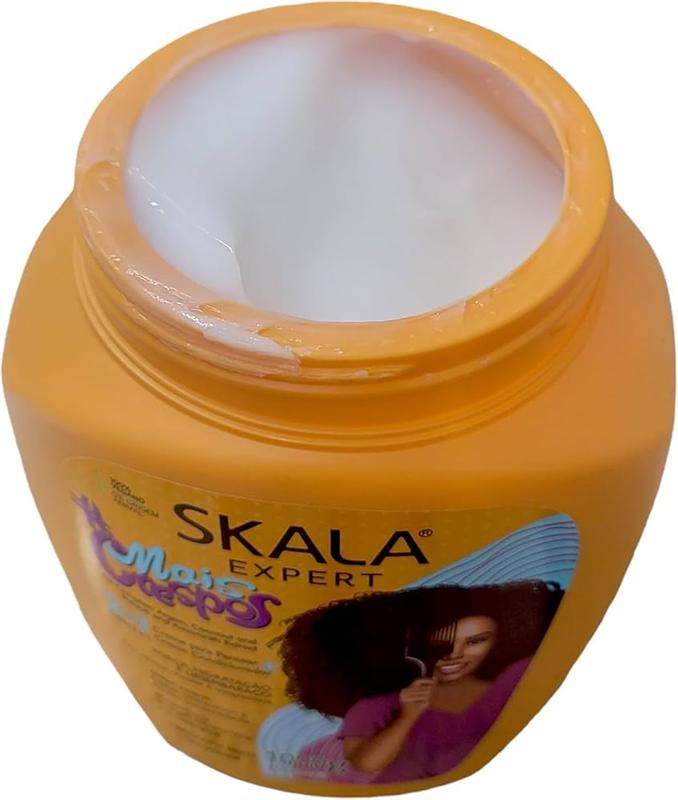 2 Pack SKALA Mais Cachos Hydrates Curls, Eliminates Frizz, For Curly Hair - 2 IN 1 Conditioning Treatment Cream and Cream To Comb 35.2oz New