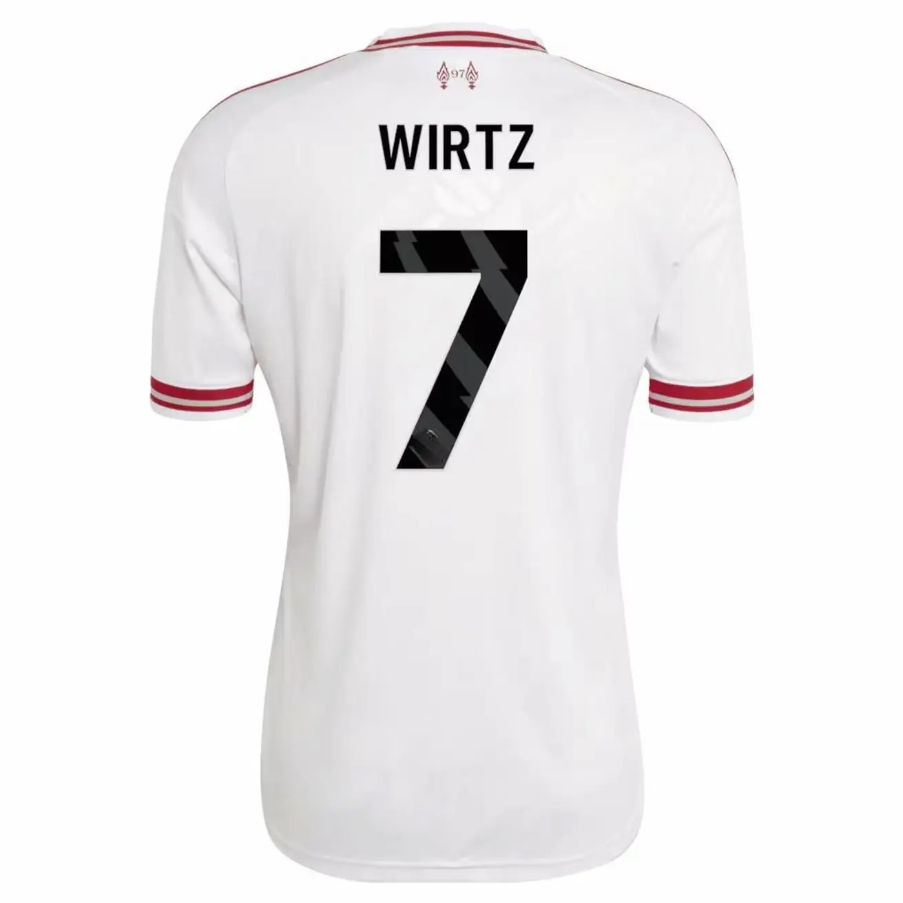 Unisex Soccer Shirt Wirtz 2025/26 Away Stadium Replica Jersey - Red Live