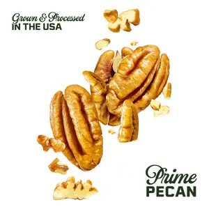 Prime Pecan: 30lb Bulk Box - Fresh-Shelled Export Grade Nuts (Europe Approved)