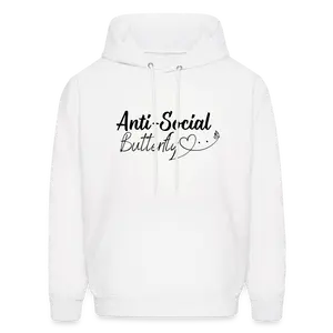 Anti-Social Hoodie- White