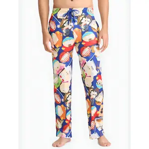 South Park Pajama Pants Unisex - Cartoon Character Print Lounge Pants All Season Sleepwear Soft Comfortable Breathable Cool Summer Warm Winter - TV Show Fan PJ Bottoms Men Women Gift