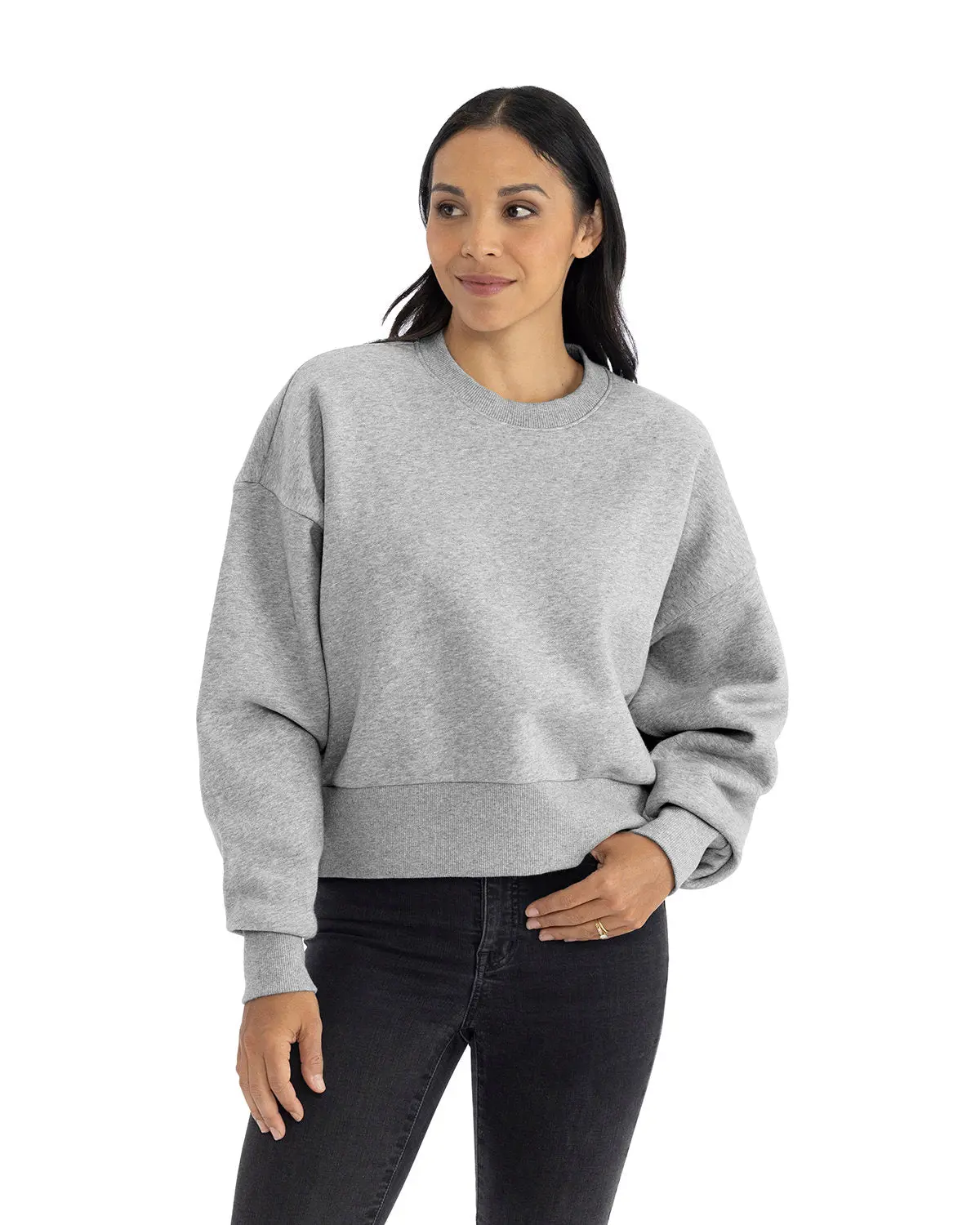 Next Level 9087 Women's Heavyweight Crewneck Sweatshirt
