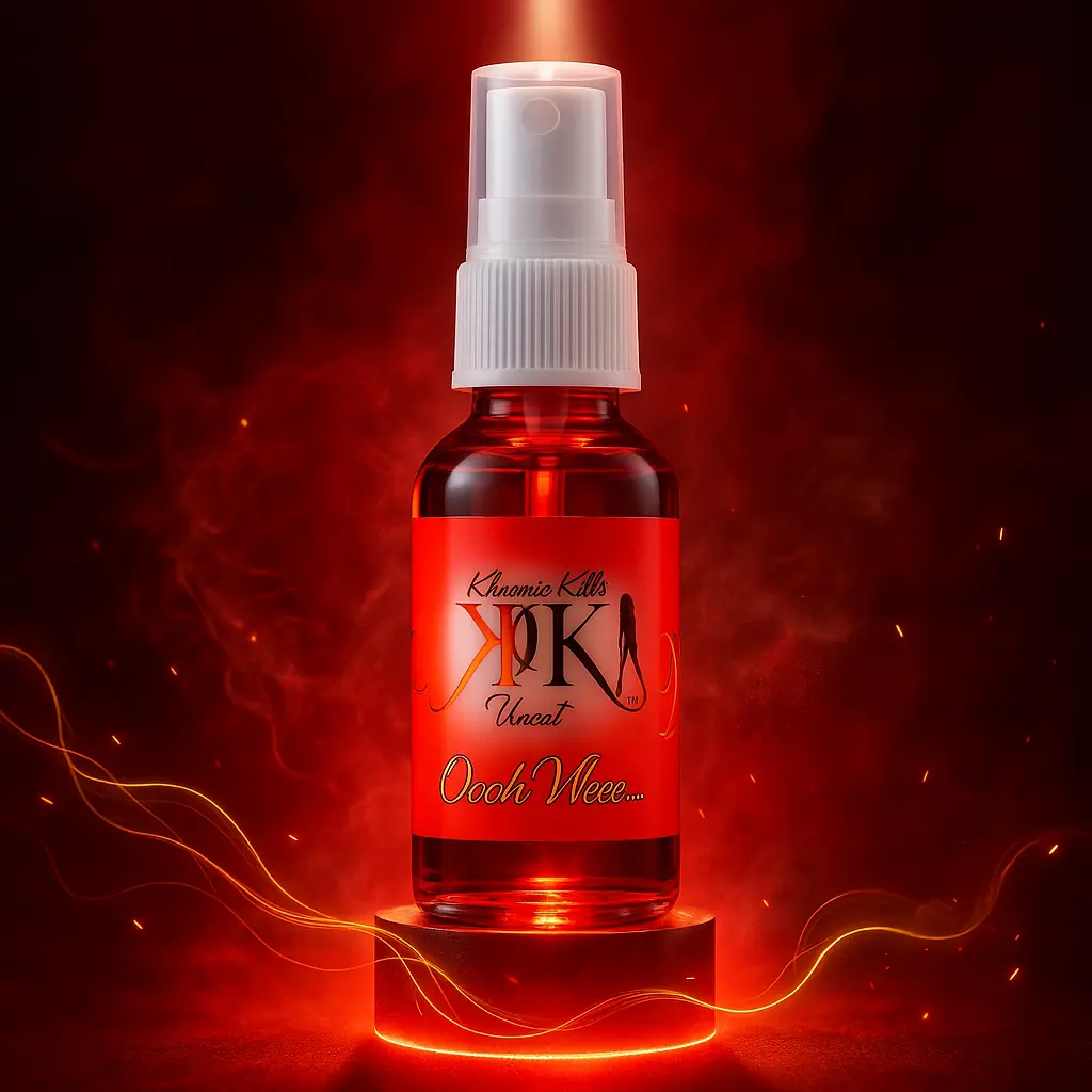 Karmic Killa Oooh Weee Air Freshener - Sweet Icy Strawberry Scented Spray