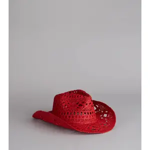 Rodeo Ready Straw Cowboy Hat