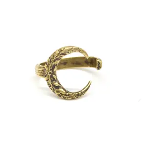 Small Crescent Moon Ring