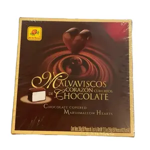 De la Rosa Chocolate Covered Marshmallow Hard shaped