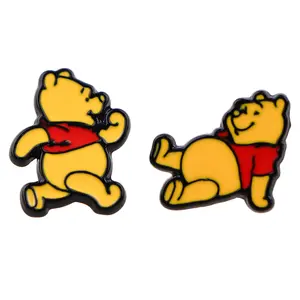 Sweet Alert These Pooh Earrings Are Pure Magic Unisex Design Featuring Classic Winnie The Pooh Characters