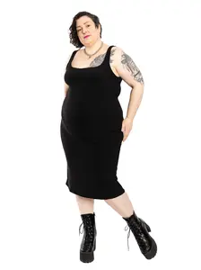 Sarah Black Bodycon Dress