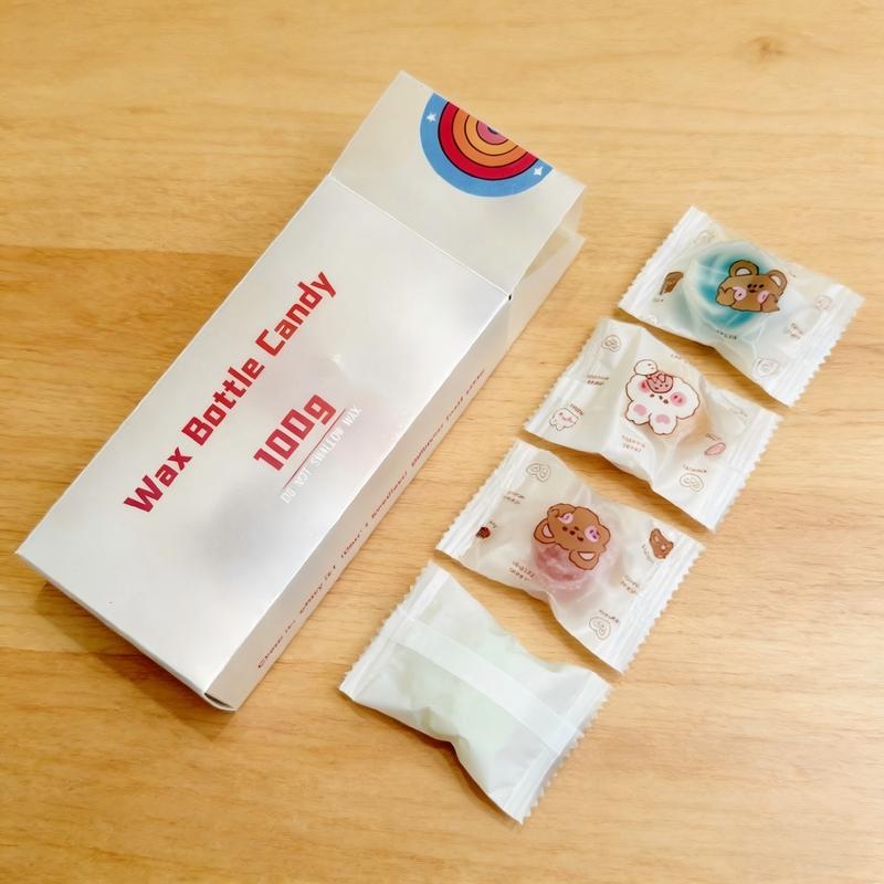 A “Better For You” Bite: Lower-Sugar Wax Bottle Candies with Real Fruit Essence. Satisfying Crunch, Fun Factor. A Mindful Nostalgia Treat for Health-Conscious Women & Teens. Snack Bonbon Sweet frozen