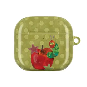 Cute Caterpillar AirPods Case, Protective Cover for AirPods Gen 1, 2, 3, 4, AirPods Pro 1, 2, 3 Shockproof Cute Gift for Women Girls Teachers