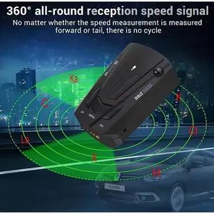 Dual Mode On-Board Safety Device – Voice Alerts + LED Display, Universal 12V Plug-and-Play for City & Highway Driving, Car Essential