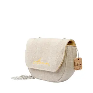 Organic Hemp Purse by Anema, 100% Made in Italy