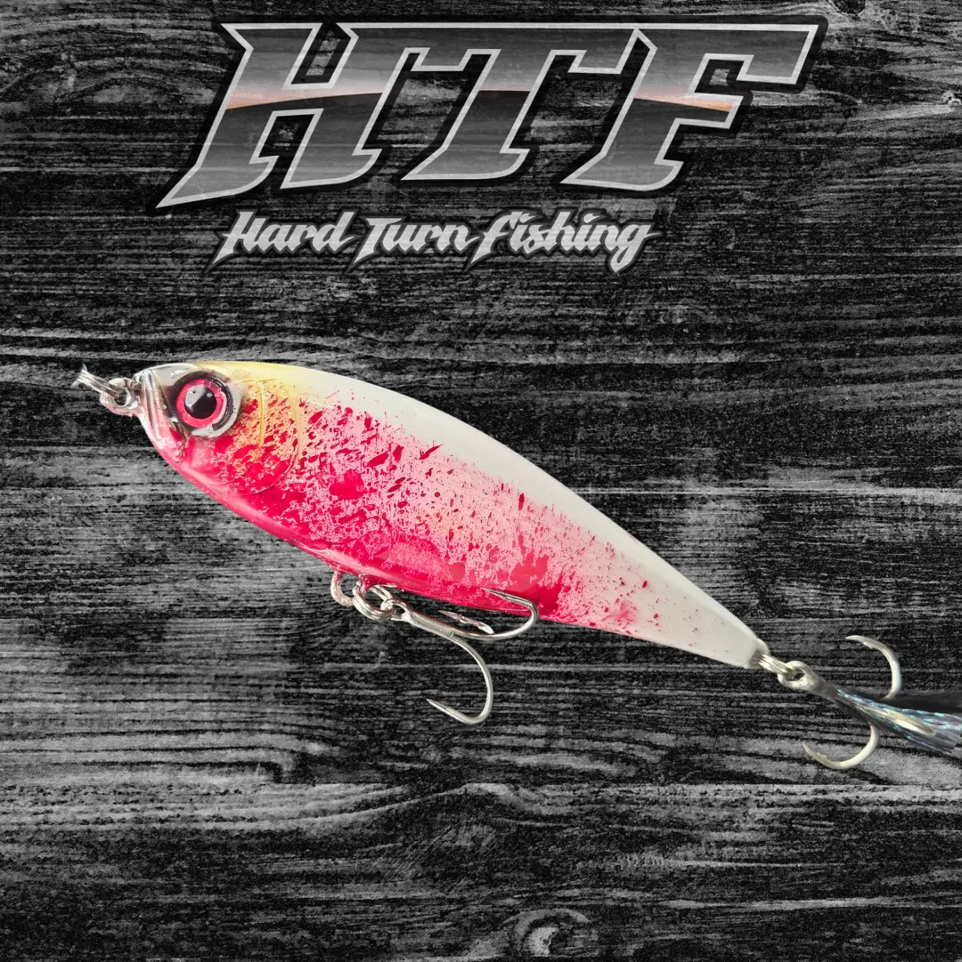Twitchbait Battered - Handcrafted, Unmatched Design for Freshwater & Saltwater Use, Unique Rustic Box Packaging fishing  tackle