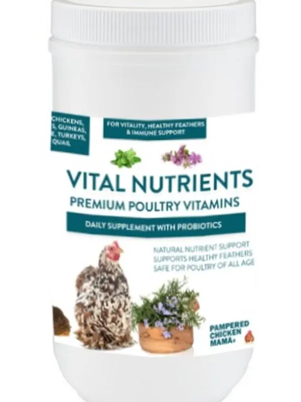 Vital Nutrients: Supplemental Essential Vitamins & Trace Minerals For Pet Chickens & Ducks