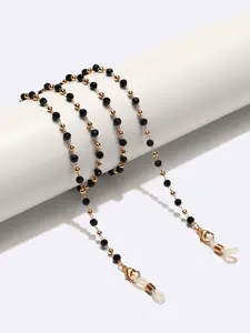 Elegant Beaded Eyeglass Chain, Vintage Fashion Glasses Holder Strap Around Neck, Eyewear Accessories for Women & Men