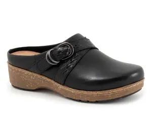 SoftWalk Asmara Leather Slip On Clog