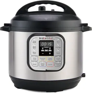 Instant Pot Duo 7-in-1 3-Qt Mini Electric Pressure Cooker - Slow Cooker, Rice Maker, Steamer, Sauté Pan, Yogurt Maker, Warmer, Sterilizer - Stainless Steel with Free App (1900+ Recipes)