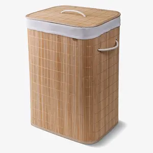 Bamboo Laundry Hamper LUXE