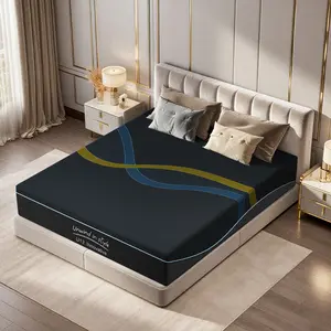 10" 12" 14" Memory Foam Mattress, Gel-Infused Support Bed with Cooling Knit Fabric,  Medium Firm Mattress for All Sleepers, Twin Full Queen King, Ergonomic Mattress in the box cool touch removable washable cover for comfortable sleep & pressure relief