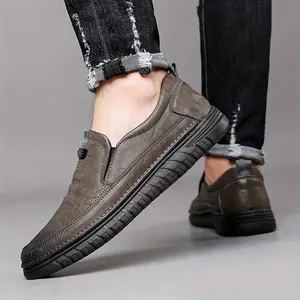 Outdoor Men's Slip-On Soft Sole Non-Slip Casual Loafers
