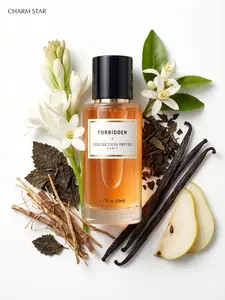 CHARM STAR Pure Rebel EDP 50ml | White Floral Woody Women Perfume | Orange Blossom Jasmine Patchouli | Elegant French Style Lasting Fragrance