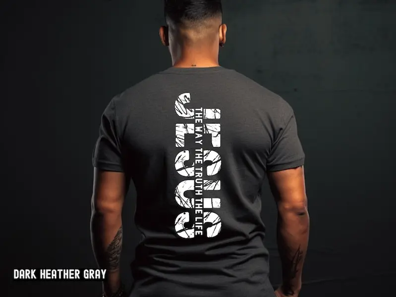 Men's Christian 2025 T-Shirt, Christian Graphic Tee, Jesus 2025 Shirt, Mens Christian  T-shirt, Faith over Fear Shirt, Full Size, Full Color Classic Cotton