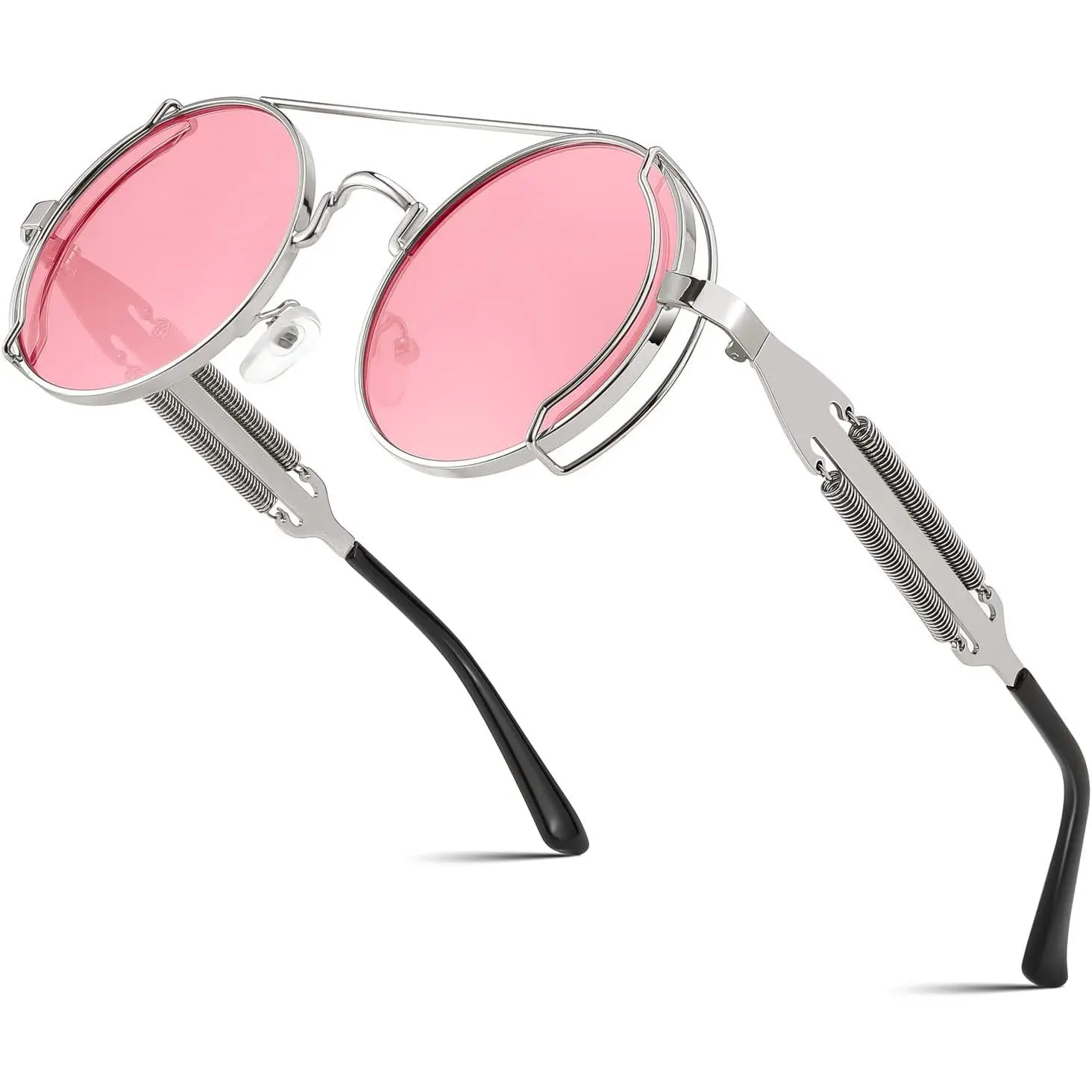 Silver Frame With Pink